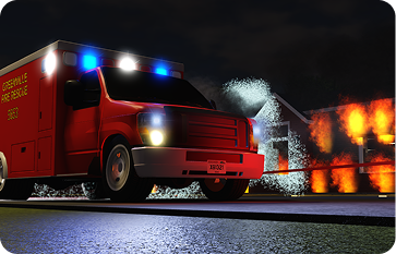 Greenville Fire Department in action 1